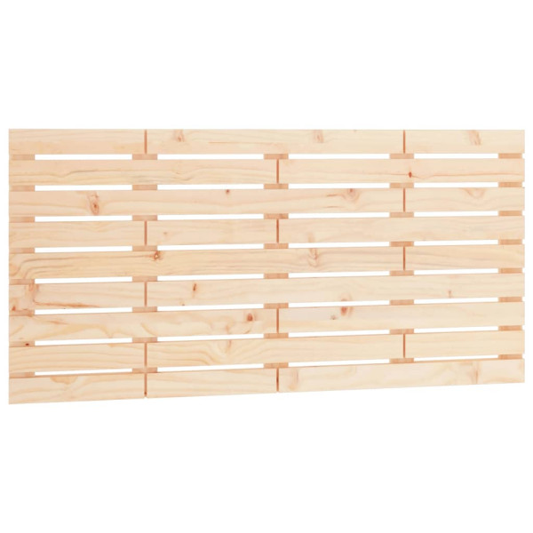 Wezgłowie łóżka Brąz 126 x 63 cm Pine Wood vidaXL 527627
