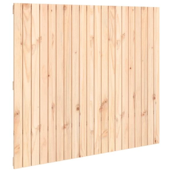 Wezgłowie łóżka Brąz 127.5 x 110 cm Pine Wood vidaXL 527650