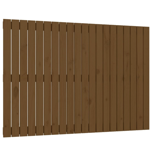 Wezgłowie łóżka Brąz 127.5 x 90 cm Pine Wood vidaXL 527585
