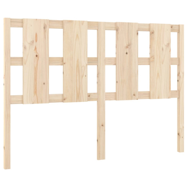 Wezgłowie łóżka Brąz 140.5 x 100 cm Drewno sosnowe vidaXL 514300