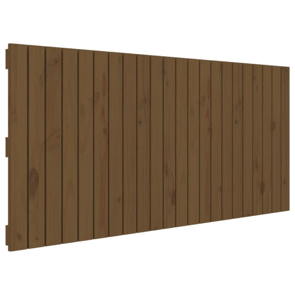 Wezgłowie łóżka Brąz 140 x 60 cm Drewno sosnowe vidaXL 521908