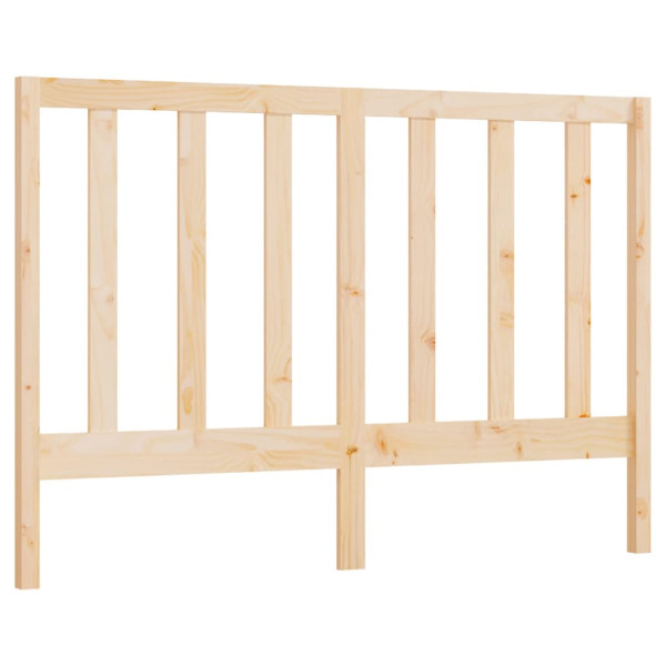 Wezgłowie łóżka Brąz 141 x 100 cm Drewno sosnowe vidaXL 514289