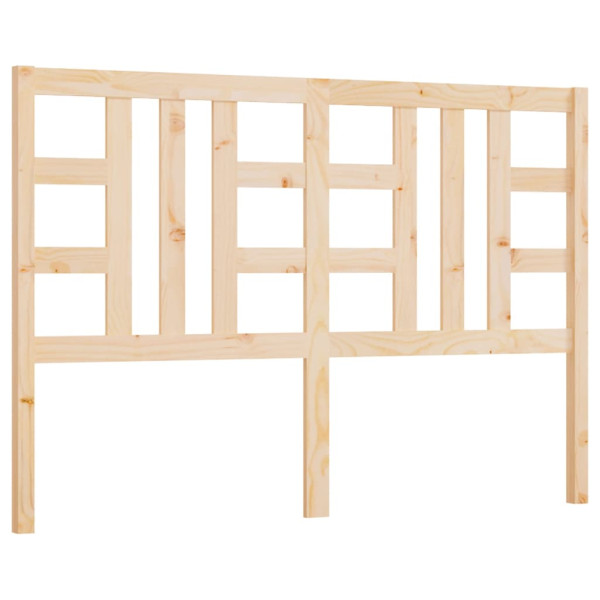 Wezgłowie łóżka Brąz 141 x 100 cm Drewno sosnowe vidaXL 514975
