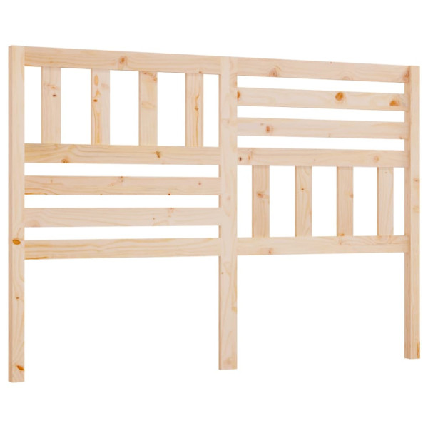 Wezgłowie łóżka Brąz 141 x 100 cm Pine Wood vidaXL 497538