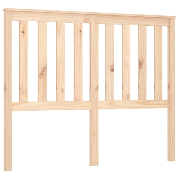Wezgłowie łóżka Brąz 141 x 101 cm Drewno sosnowe vidaXL 497103