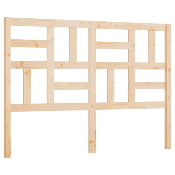 Wezgłowie łóżka Brąz 141 x 104 cm Drewno sosnowe vidaXL 513901