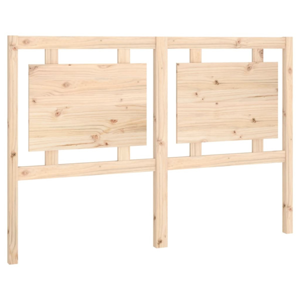 Wezgłowie łóżka Brąz 145.5 x 100 cm Drewno sosnowe vidaXL 514862