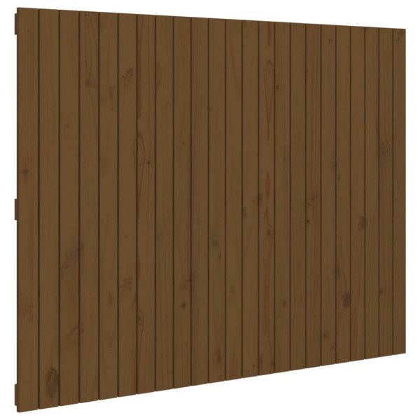 Wezgłowie łóżka Brąz 146.5 x 110 cm Pine Wood vidaXL 527651