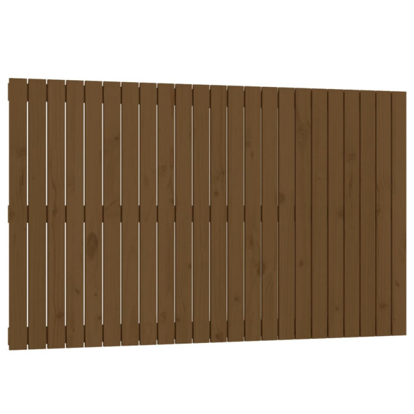 Wezgłowie łóżka Brąz 147 x 90 cm Pine Wood vidaXL 527482