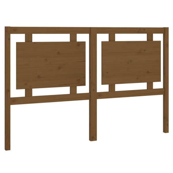 Wezgłowie łóżka Brąz 155.5 x 100 cm Drewno sosnowe vidaXL 515381