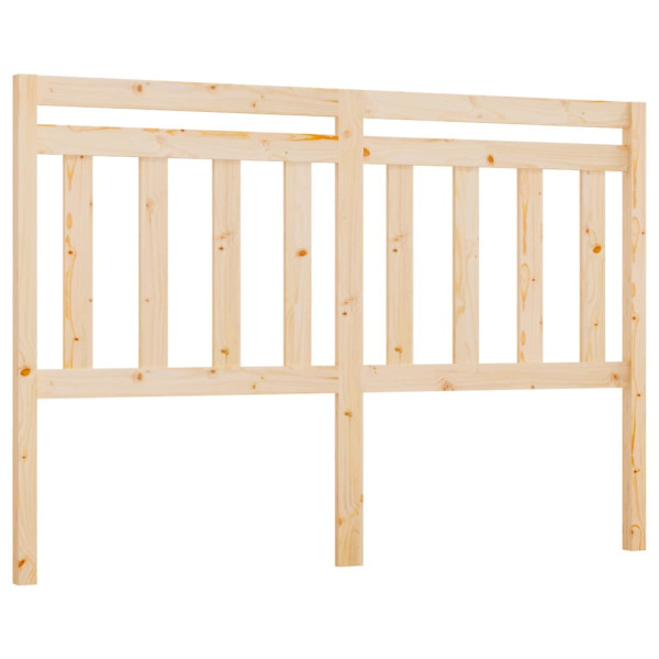Wezgłowie łóżka Brąz 156 x 100 cm Drewno sosnowe vidaXL 497320