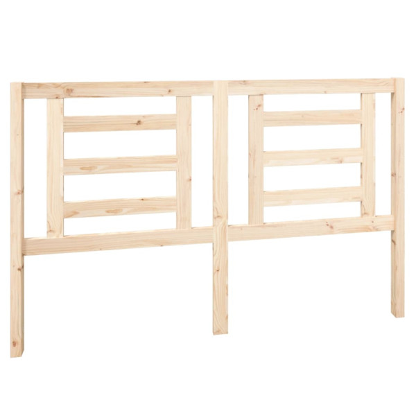 Wezgłowie łóżka Brąz 156 x 100 cm Drewno sosnowe vidaXL 497435