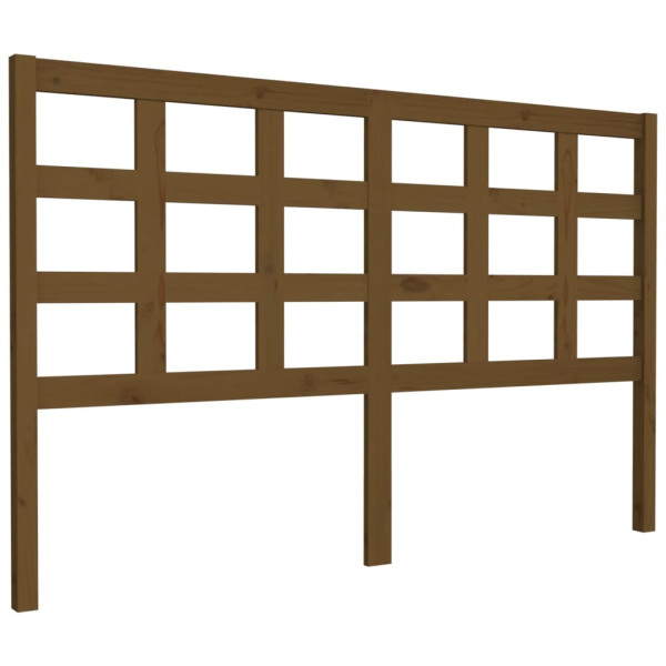 Wezgłowie łóżka Brąz 156 x 100 cm Pine Wood vidaXL 514146
