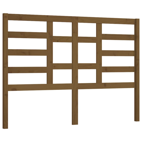 Wezgłowie łóżka Brąz 156 x 104 cm Drewno sosnowe vidaXL 514275