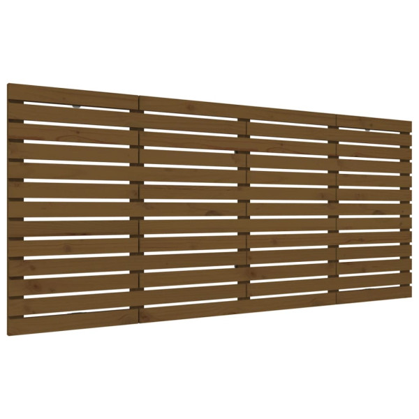Wezgłowie łóżka Brąz 156 x 91.5 cm Pine Wood vidaXL 527654