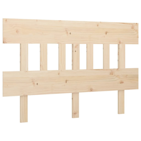 Wezgłowie łóżka Brąz 163.5 x 81 cm Drewno sosnowe vidaXL 514929