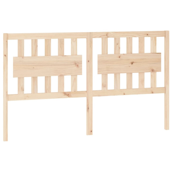 Wezgłowie łóżka Brąz 165.5 x 100 cm Drewno sosnowe vidaXL 503273