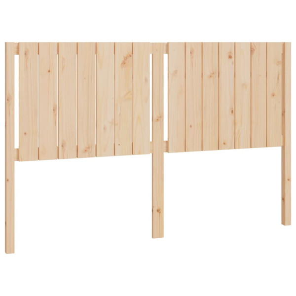 Wezgłowie łóżka Brąz 165.5 x 100 cm Drewno sosnowe vidaXL 497041