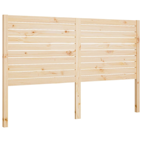 Wezgłowie łóżka Brąz 166 x 100 cm Drewno sosnowe vidaXL 514880