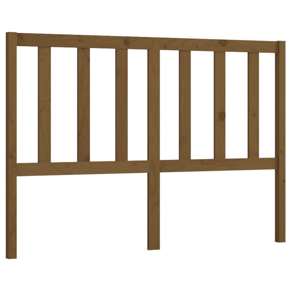 Wezgłowie łóżka Brąz 166 x 100 cm Pine Wood vidaXL 513952