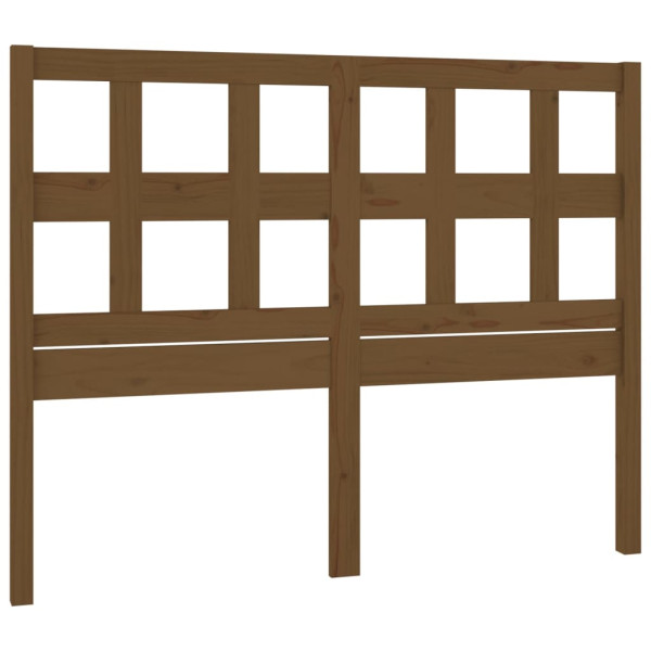 Wezgłowie łóżka Brąz 185.5 x 100 cm Drewno sosnowe vidaXL 515194