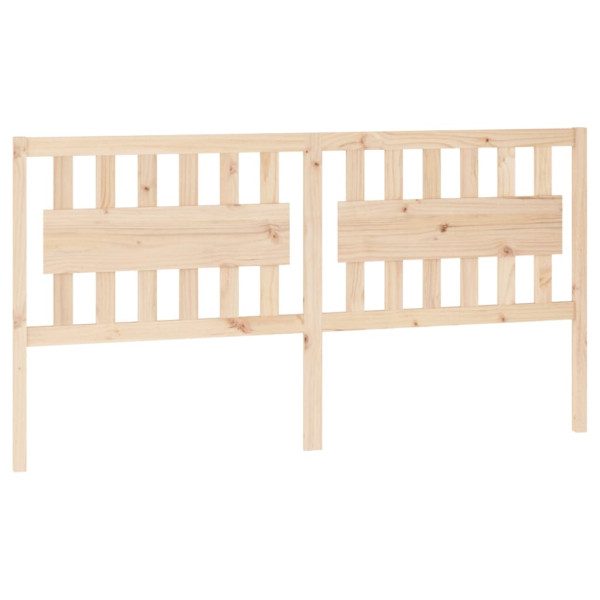 Wezgłowie łóżka Brąz 185.5 x 100 cm Drewno sosnowe vidaXL 503280
