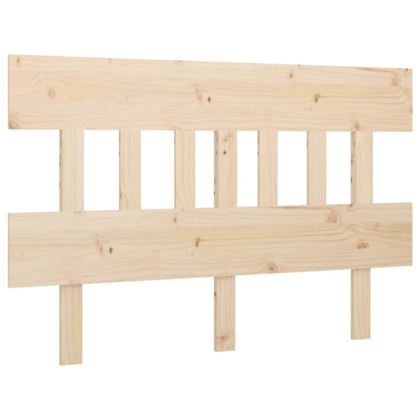 Wezgłowie łóżka Brąz 203.5 x 81 cm Pine Wood vidaXL 515369