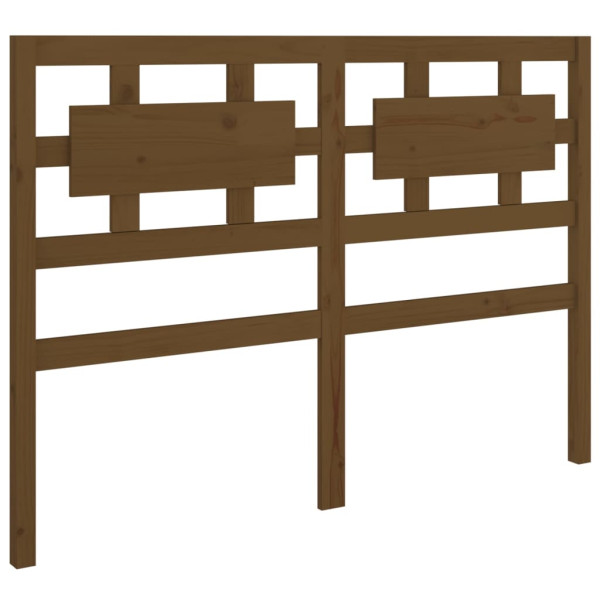 Wezgłowie łóżka Brąz 205.5 x 100 cm Drewno sosnowe vidaXL 515241