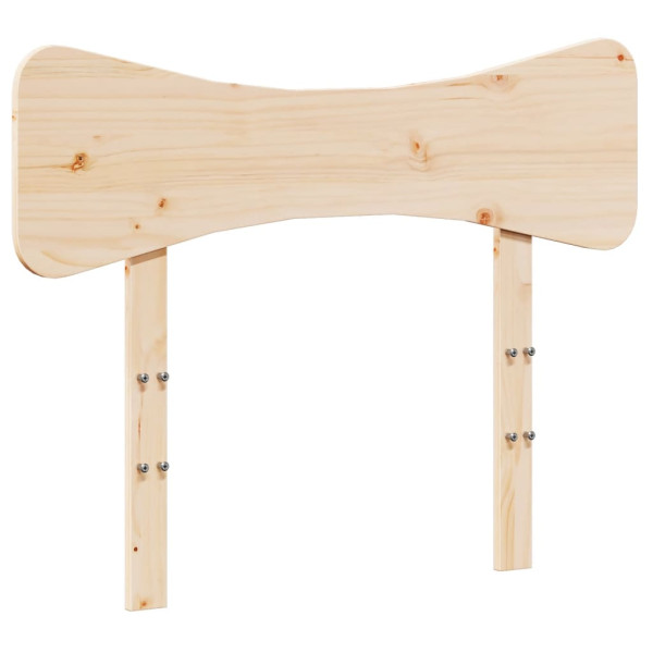 Wezgłowie łóżka Brąz 75 cm Drewno sosnowe vidaXL 514296