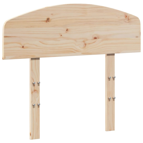 Wezgłowie łóżka Brąz 75 cm Drewno sosnowe vidaXL 515123