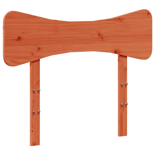 Wezgłowie łóżka Brąz 75 cm Drewno sosnowe vidaXL 514073