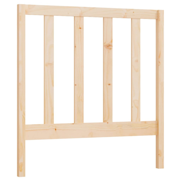 Wezgłowie łóżka Brąz 81 x 100 cm Drewno sosnowe vidaXL 514020
