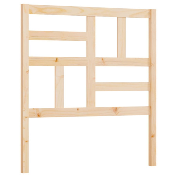 Wezgłowie łóżka Brąz 81 x 104 cm Pine Wood vidaXL 514046