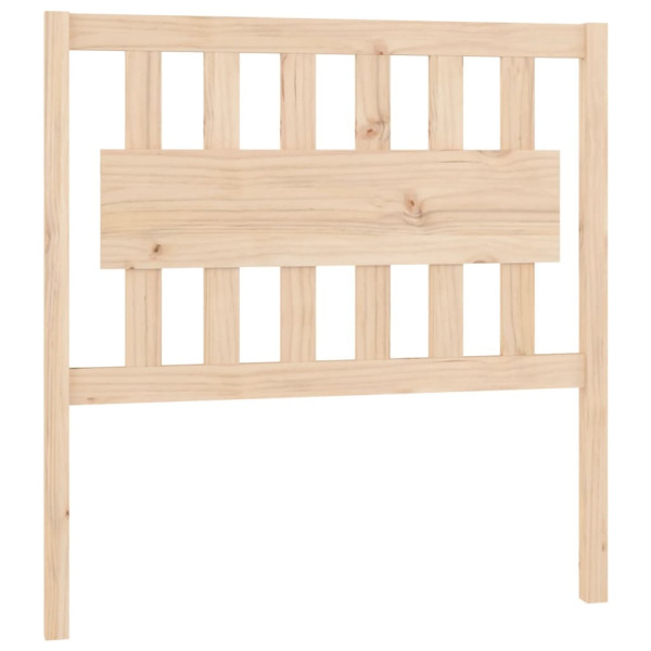Wezgłowie łóżka Brąz 95.5 x 100 cm Drewno sosnowe vidaXL 503270