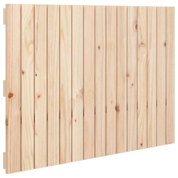 Wezgłowie łóżka Brąz 95.5 x 60 cm Pine Wood vidaXL 527545