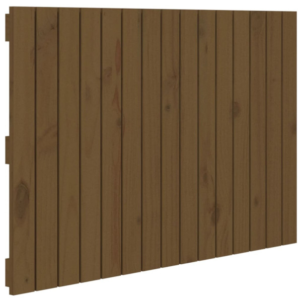 Wezgłowie łóżka Brąz 95.5 x 60 cm Pine Wood vidaXL 527480
