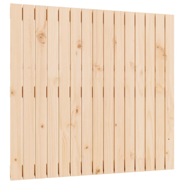 Wezgłowie łóżka Brąz 95.5 x 90 cm Pine Wood vidaXL 527623