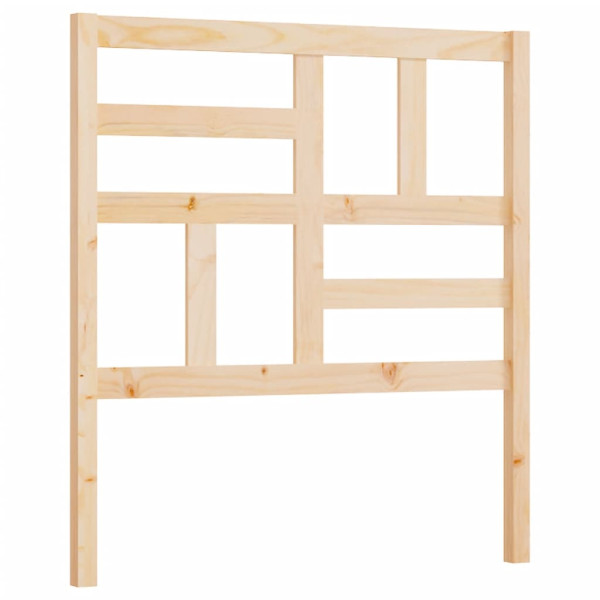 Wezgłowie łóżka Brąz 96 x 104 cm Drewno vidaXL 513991