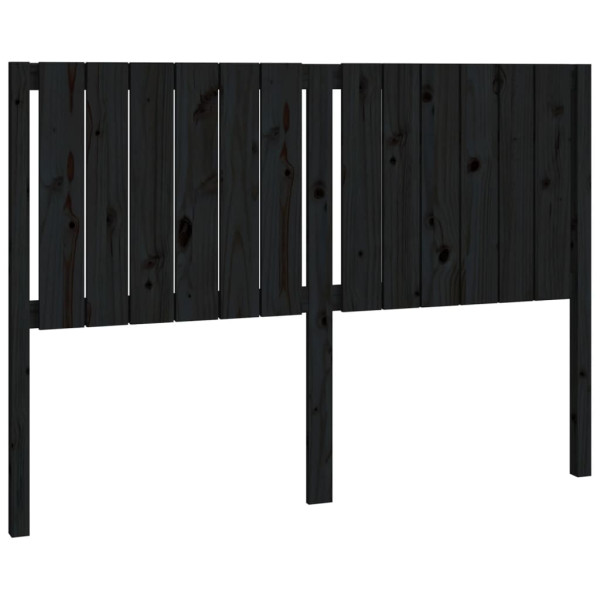 Wezgłowie łóżka Czarny 145.5 x 100 cm Drewno sosnowe vidaXL 497524