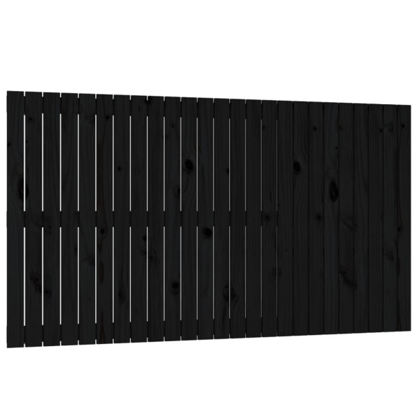 Wezgłowie łóżka Czarny 159.5 x 90 cm Pine Wood vidaXL 527550