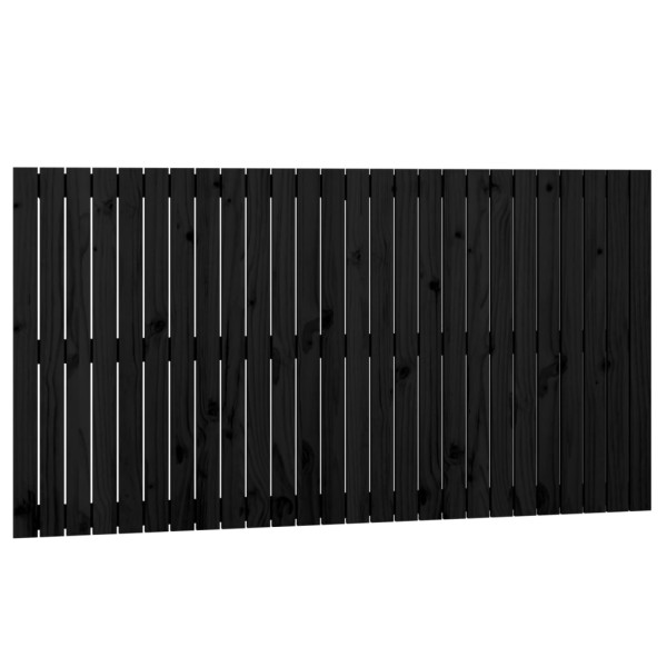 Wezgłowie łóżka Czarny 166 x 90 cm Pine Wood vidaXL 522067