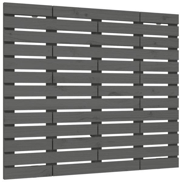 Wezgłowie łóżka Szary 106 x 91.5 cm Pine Wood vidaXL 521330