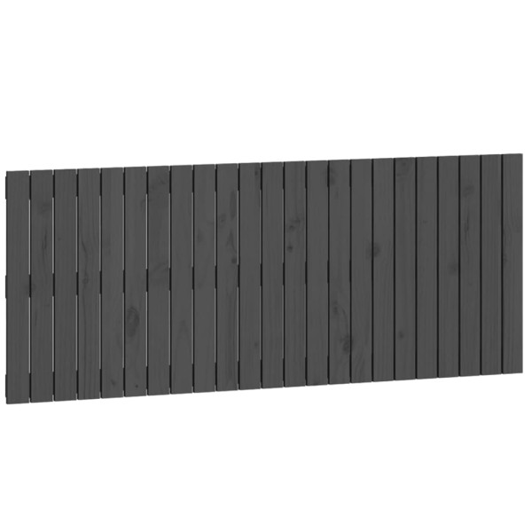 Wezgłowie łóżka Szary 147 x 60 cm Pine Wood vidaXL 527539