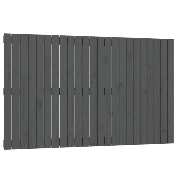 Wezgłowie łóżka Szary 147 x 90 cm Pine Wood vidaXL 527546
