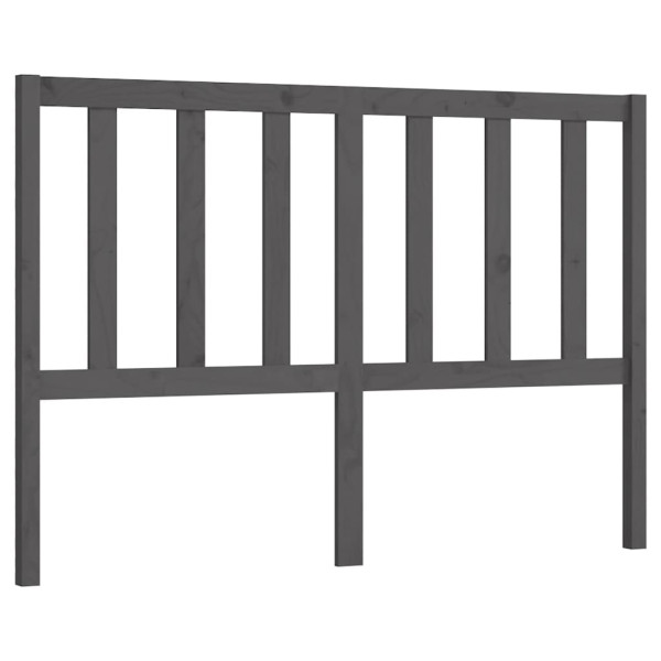 Wezgłowie łóżka Szary 156 x 100 cm Pine Wood vidaXL 514009