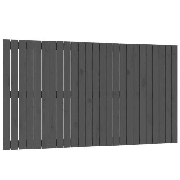 Wezgłowie łóżka Szary 159.5 x 90 cm Pine Wood vidaXL 527503