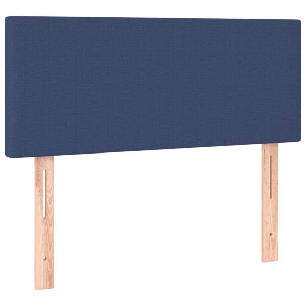 Wezgłowie Niebieski 100 x 5 x 78/88 cm Tkanina vidaXL 535010
