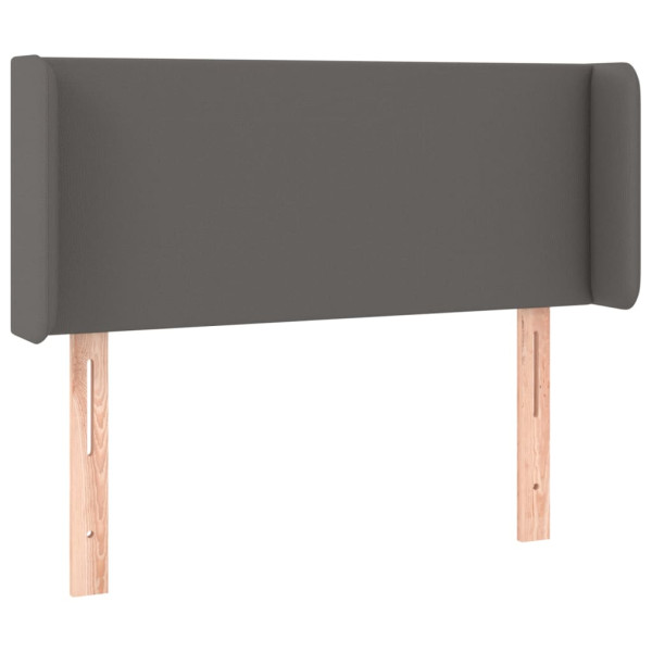 Wezgłowie Szary 103 x 16 x 78/88 cm Sztuczna skóra vidaXL 533553