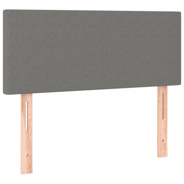 Wezgłowie Szary 80 cm Tkanina Low vidaXL 380000